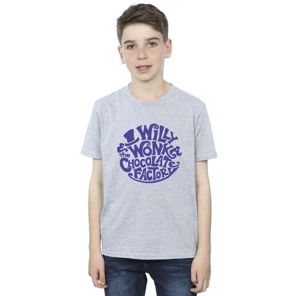 Willy Wonka & Suklaatehdas Poikien Painettu Logo T-paita