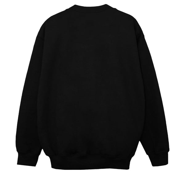 Disney Mens Mickey Mouse Swirl Logo Sweatshirt