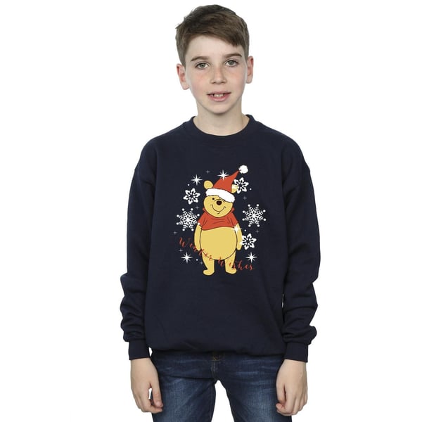 Disney Boys Winnie The Pooh Winter Wishes Sweatshirt