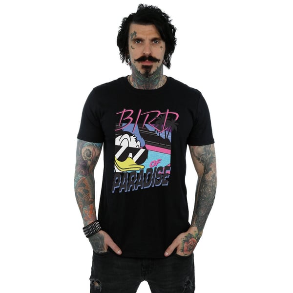 Disney Mens Donald Duck Bird Of Paradise T-Shirt