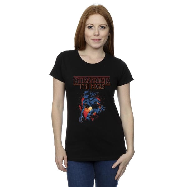 Netflix Womens/Ladies Stranger Things Demo Cave Cotton T-Shirt