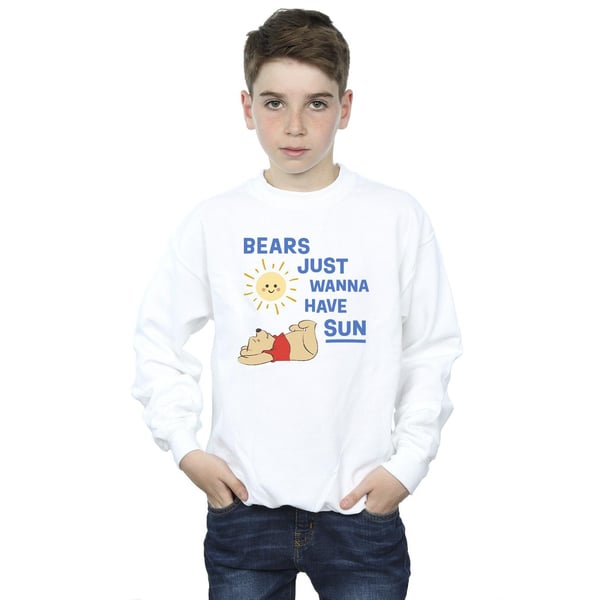 Disney Boys Winnie The Pooh Bears Just Wanna Have Sun Sweatshirt