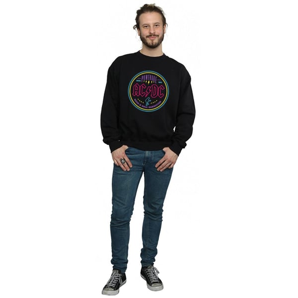AC/DC Miesten Circle Neon -collegepaita