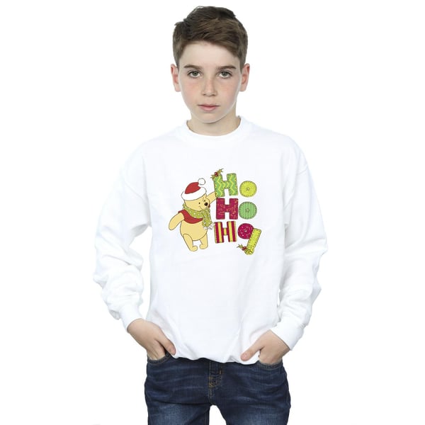 Disney Boys Winnie The Pooh Ho Ho Ho Scarf Sweatshirt