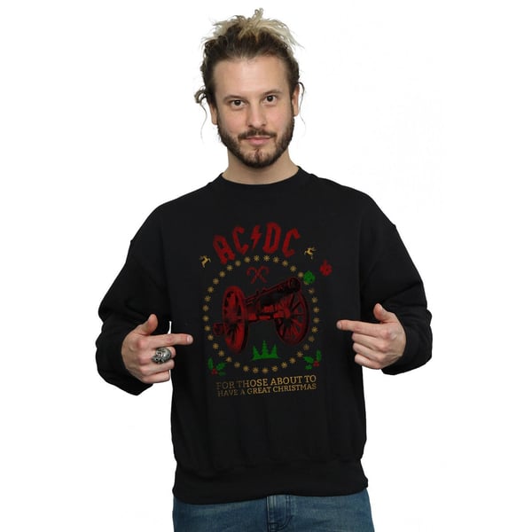 AC/DC Mens Christmas For Those Sweatshirt