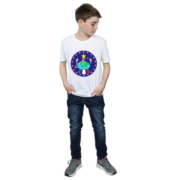 NASA Boys Classic Globe Astronauts T-Shirt