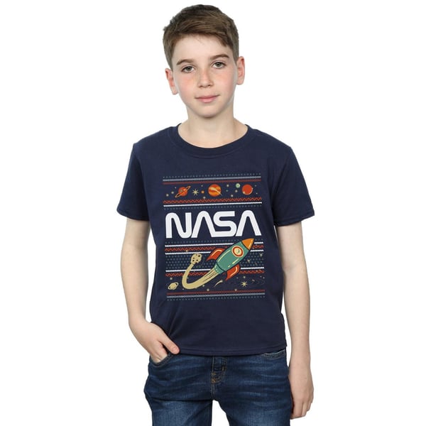 NASA Boys Fair Isle T-Shirt