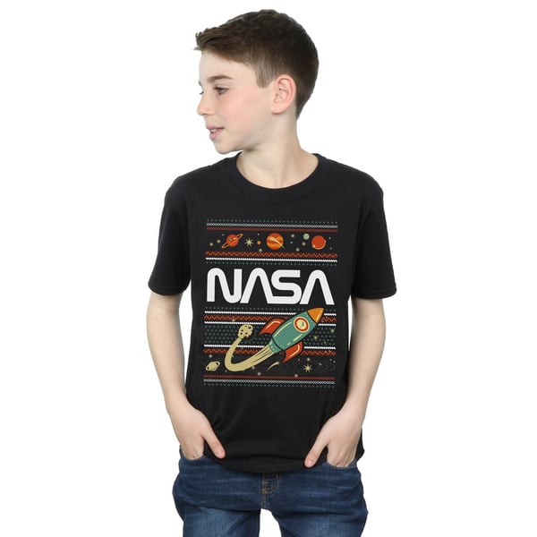 NASA Boys Fair Isle T-Shirt