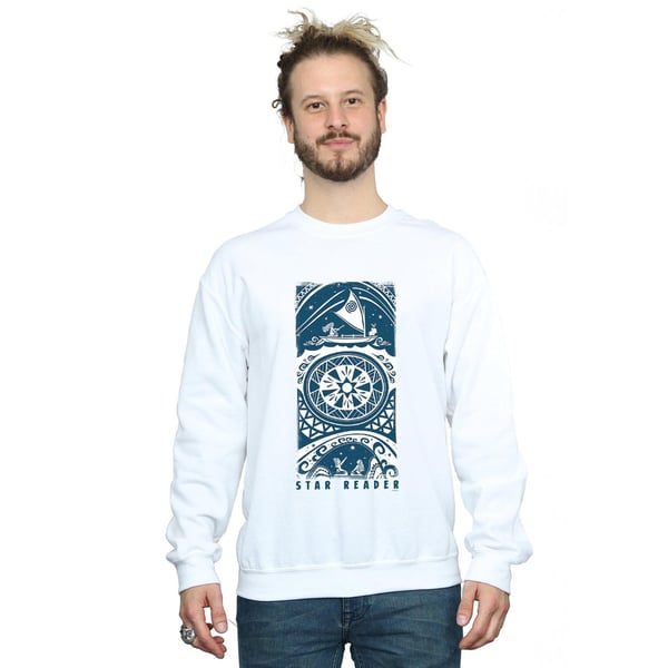 Disney Mens Moana Star Reader Sweatshirt