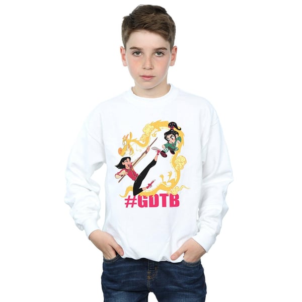 Disney Boys Wreck It Ralph Mulan And Vanellope Sweatshirt
