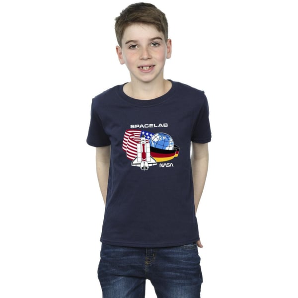 NASA Boys Space Lab T-paita