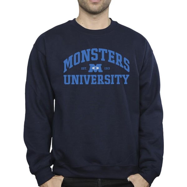 Disney Mens Monsters University Logo Sweatshirt
