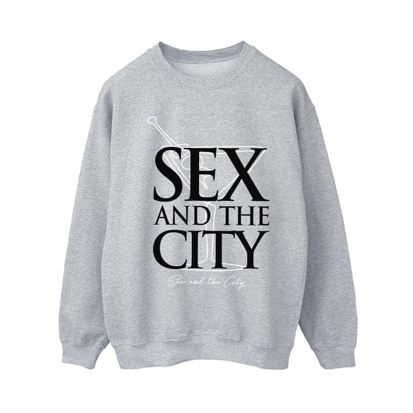 Sex And The City Womens/Ladies Martini Logo Sweatshirt