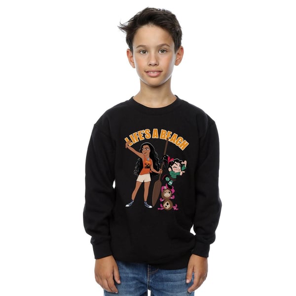 Disney Boys Wreck It Ralph Moana And Vanellope Sweatshirt