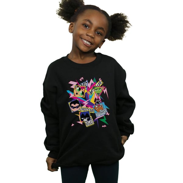 DC Comics Girls Teen Titans Go 80s Icons Sweatshirt