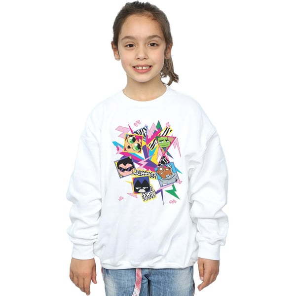 DC Comics Girls Teen Titans Go 80s Icons Sweatshirt