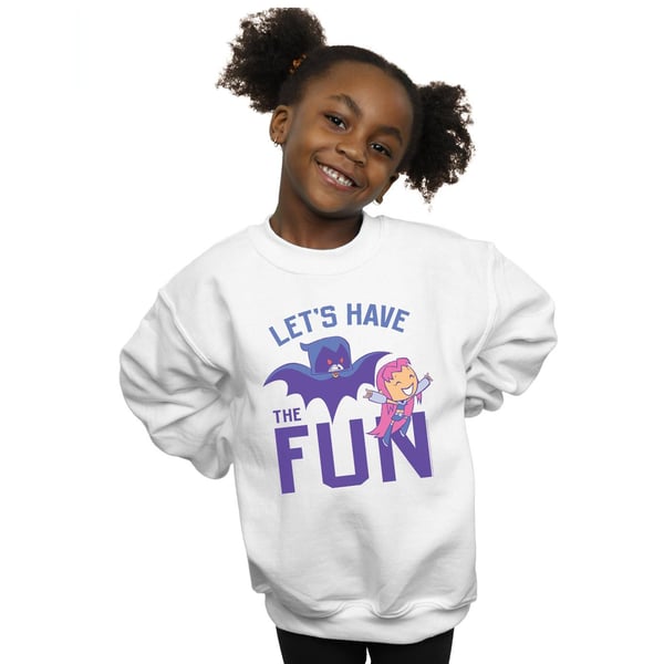 DC Comics Girls Teen Titans Go Let´s Have The Fun Sweatshirt