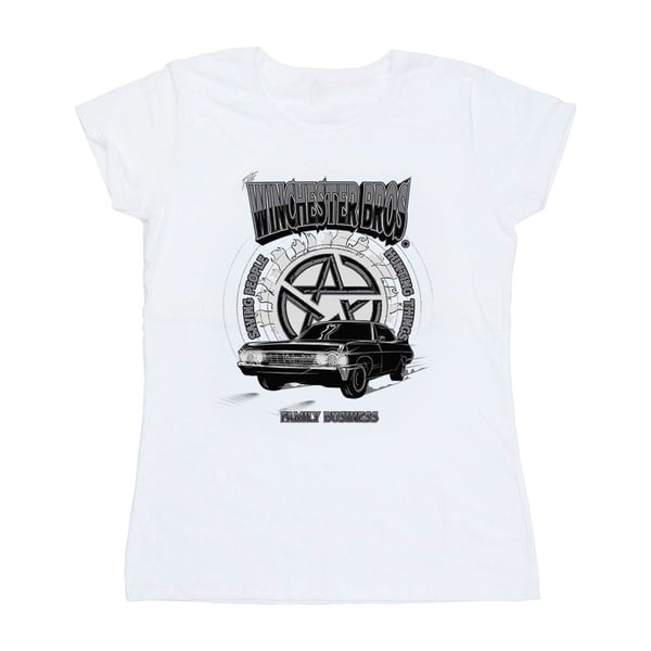 Supernatural Womens/Ladies Winchester Bros Cotton T-Shirt