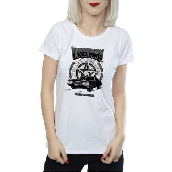 Supernatural Womens/Ladies Winchester Bros Cotton T-Shirt