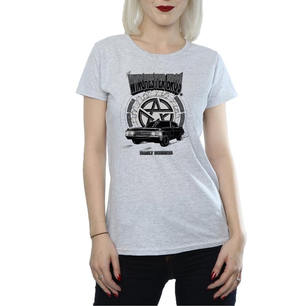 Supernatural Womens/Ladies Winchester Bros Cotton T-Shirt