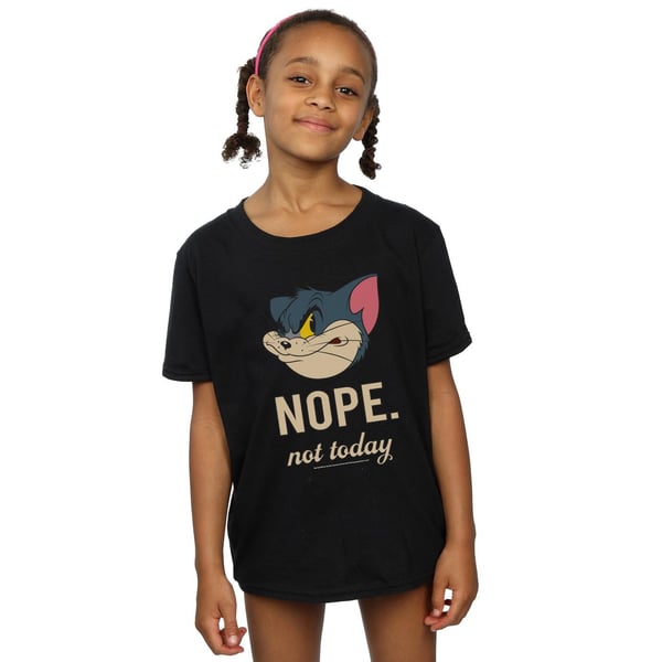 Tom And Jerry Girls Nope Not Today Cotton T-Shirt