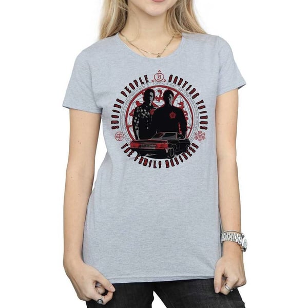 Supernatural Womens/Ladies Family Business Cotton T-Shirt