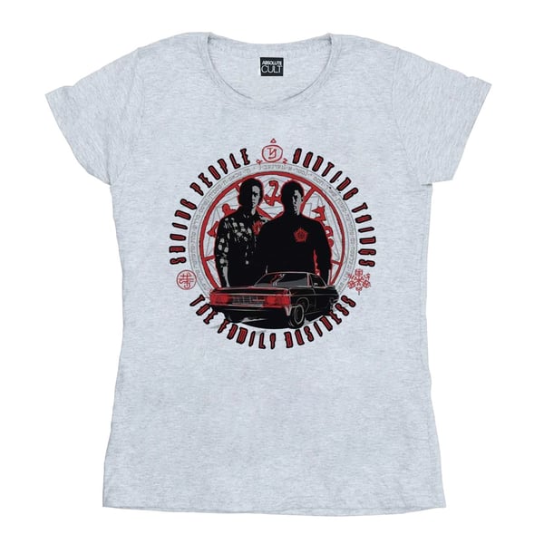 Supernatural Womens/Ladies Family Business Cotton T-Shirt
