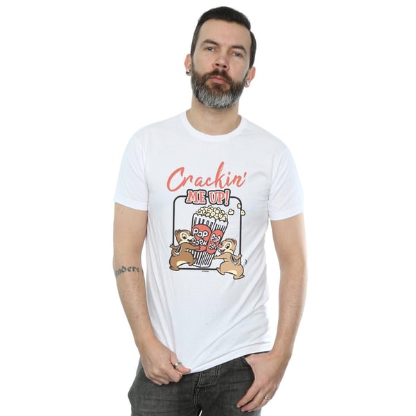 Disney Mens Chip N Dale Crackin Me Up T-Shirt