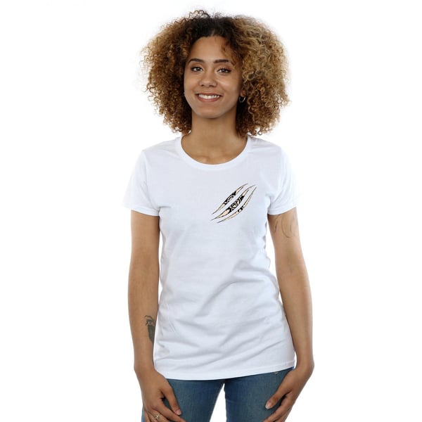 Supernatural Womens/Ladies Symbol Scratch Cotton T-Shirt