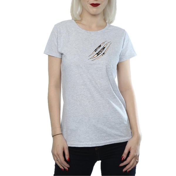 Supernatural Womens/Ladies Symbol Scratch Cotton T-Shirt