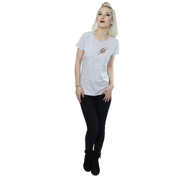 Supernatural Womens/Ladies Symbol Scratch Cotton T-Shirt