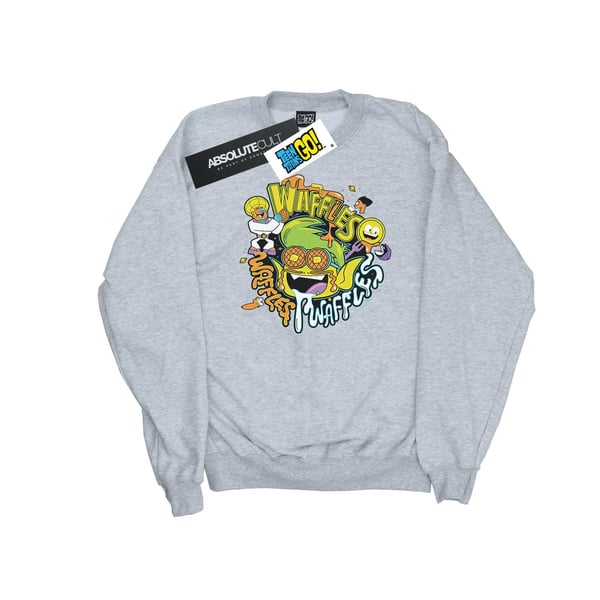 DC Comics Girls Teen Titans Go Waffle Mania Sweatshirt