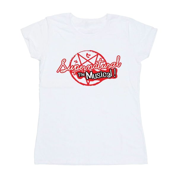 Supernatural Womens/Ladies The Musical Cotton T-Shirt