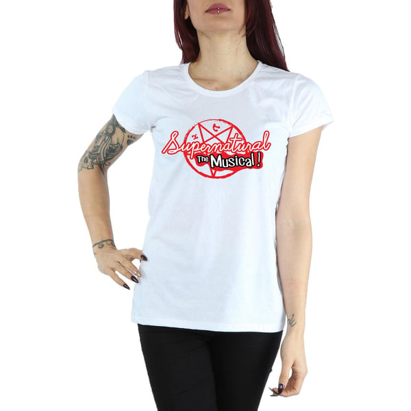 Supernatural Womens/Ladies The Musical Cotton T-Shirt