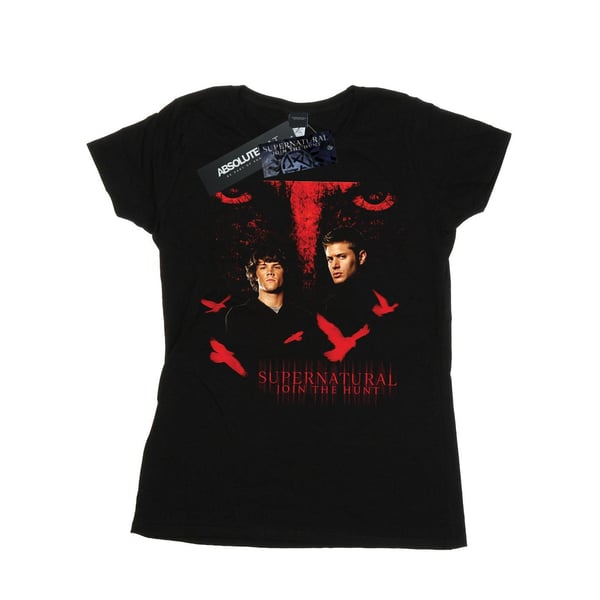 Supernatural Dam/Dam Kråkögon Bomulls T-shirt