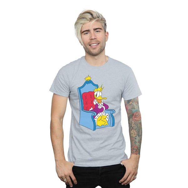Disney Mens Donald Duck King Donald T-Shirt