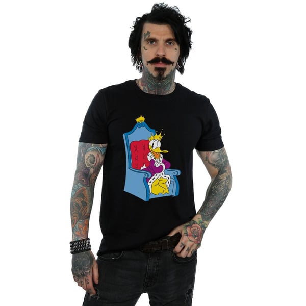 Disney Mens Donald Duck King Donald T-Shirt