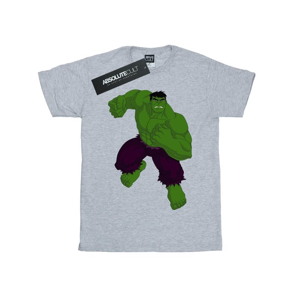 Marvel Womens/Ladies Hulk Pose Cotton Boyfriend T-Shirt
