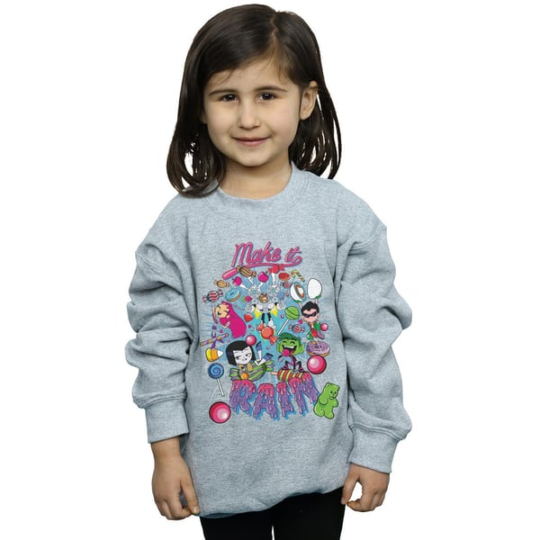 DC Comics Girls Teen Titans Go Make It Rain Sweatshirt