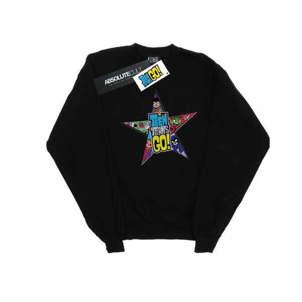 DC Comics Girls Teen Titans Go Star Logo Sweatshirt