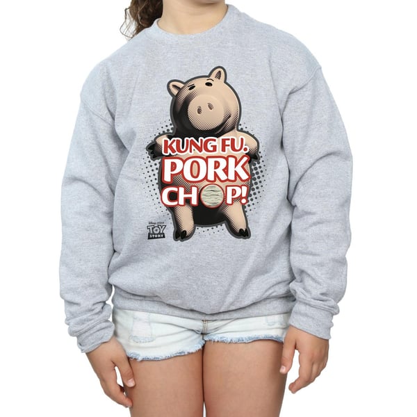 Disney Girls Toy Story Kung Fu Pork Chop Sweatshirt