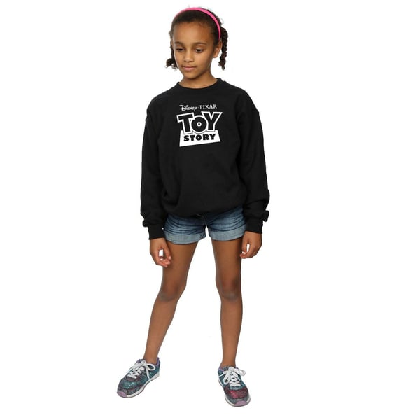 Disney Girls Toy Story Logo Outline Sweatshirt