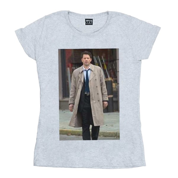 Supernatural Womens/Ladies Castiel Photograph Cotton T-Shirt