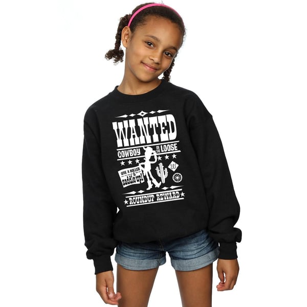 Disney Girls Toy Story Wanted Poster Sweatshirt