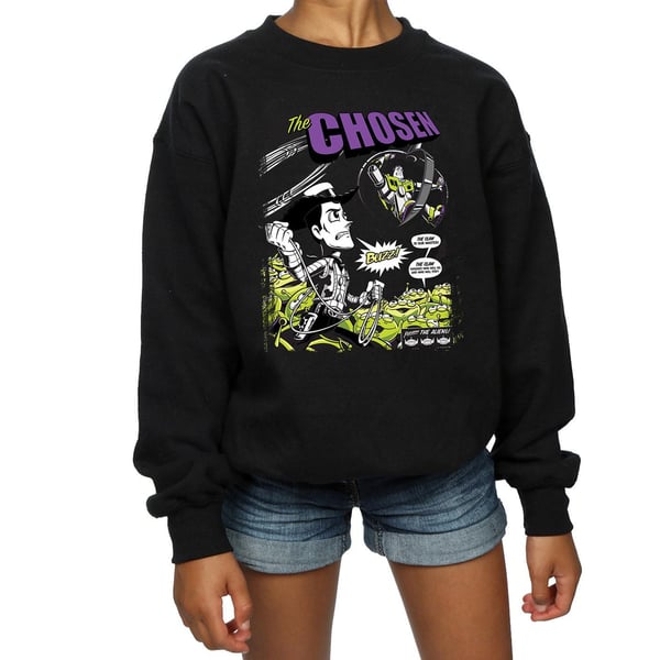 Disney Girls Toy Story Comic Cover Sweatshirt