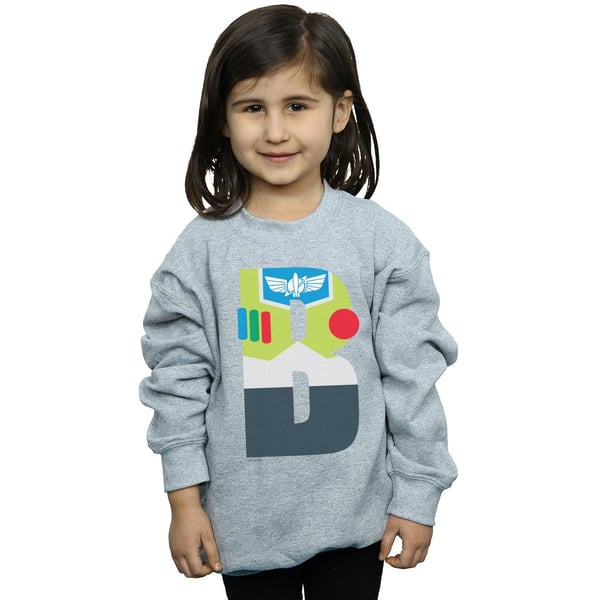 Disney Girls Alphabet B Is For Buzz Lightyear Sweatshirt