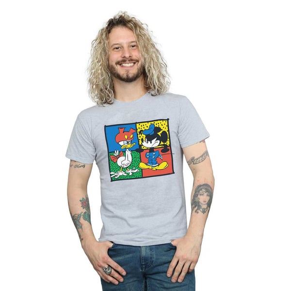 Disney Mens Mickey Mouse Donald Clothes Swap T-Shirt