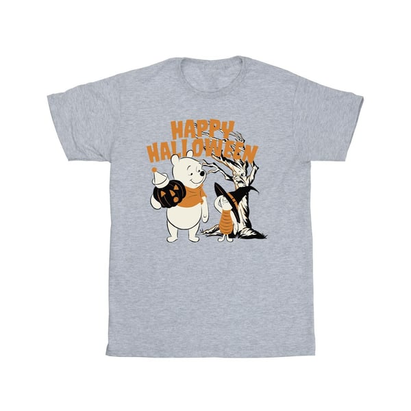 Disney Boys Winnie The Pooh And Piglet Happy Halloween T-Shirt