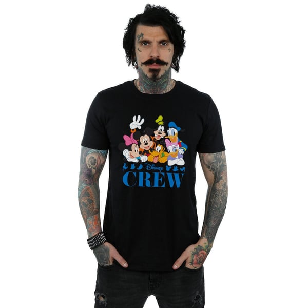 Disney Mens Mickey Mouse Disney Friends T-Shirt