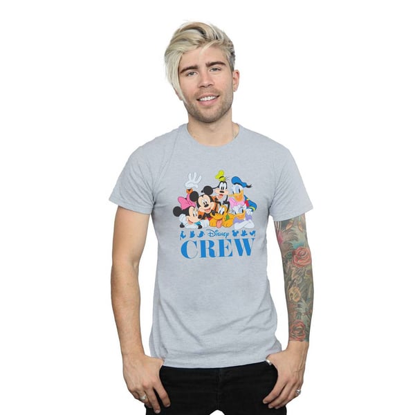 Disney Mens Mickey Mouse Disney Friends T-Shirt